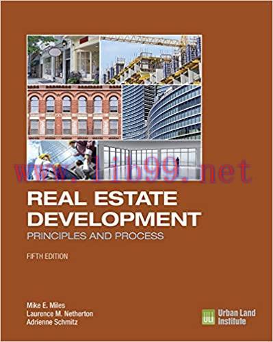 (PDF)Real Estate Development – 5th Edition: Principles and Process