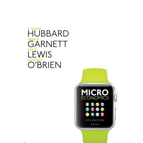 Microeconomics 4th Australian Edition 4e by Glenn Hubbard