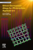 [PDF]Silicon-Germanium Alloys for Photovoltaic Applications