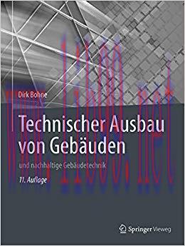 Technischer Ausbau von Gebäuden: und nachhaltige Gebäudetechnik (German Edition) 11th Edition,