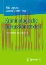 [PDF]Kriminologische Diskussionstexte I: Verurteilen und Strafen