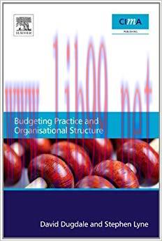 (PDF)Budgeting Practice and Organisational Structure 1st Edition