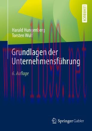 Grundlagen der Unternehmensführung