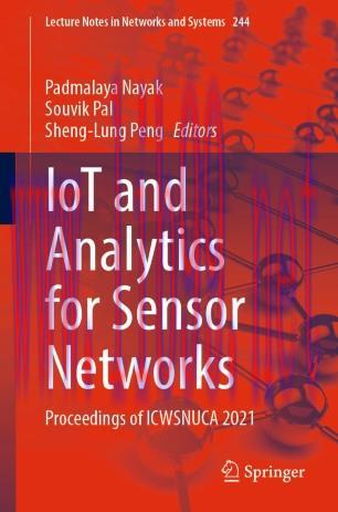 IoT and Analytics for Sensor Networks