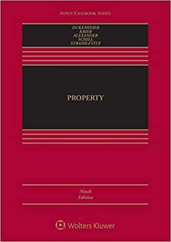 (PDF)Property (Aspen Casebook Series)