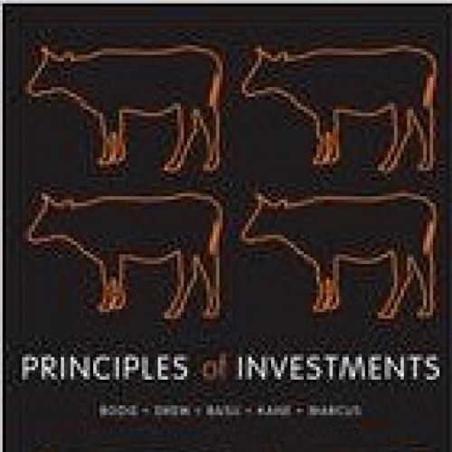 Principles of Investments 1st Edition 1e by Bodie