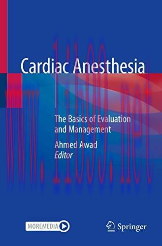 [AME]Cardiac Anesthesia: The Basics of Evaluation and Management (Original PDF)