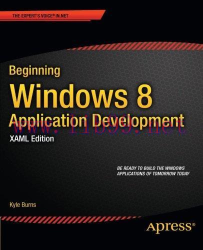 [FOX-Ebook]Beginning Windows 8 Application Development, XAML Edition