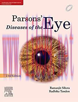 [AME]Parsons’ Diseases of the Eye, 23rd Edition (EPUB + Converted PDF)