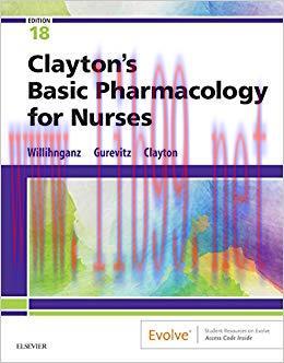 (PDF)Clayton’s Basic Pharmacology for Nurses – E-Book 18th Edition
