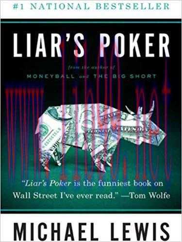 Liar’s Poker (Norton Paperback) Reprint Edition,