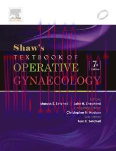 [AME]Shaw's Textbook of Operative Gynaecology 7th (Original PDF)