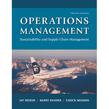 Operations Management Sustainability and Supply Chain 12th global and normal