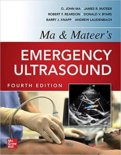 Ma and Mateer’s Emergency Ultrasound 4th Edition PDF