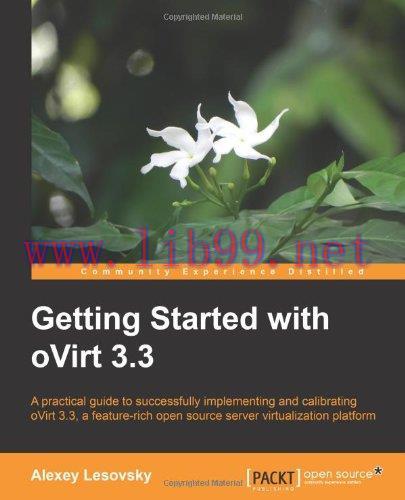 [FOX-Ebook]Getting Started with oVirt 3.3