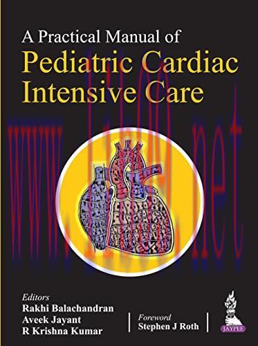 [AME]A Practical Manual of Pediatric Cardiac Intensive Care (Original PDF)