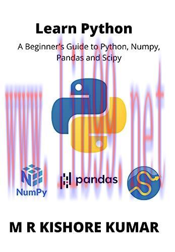 [FOX-Ebook]Learn Python: A Beginner's Guide to Python, Numpy,Pandas and Scipy