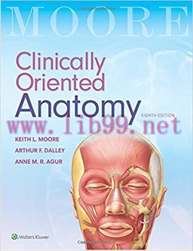 [AME]Clinically Oriented Anatomy, 8th Edition (HQ PDF)
