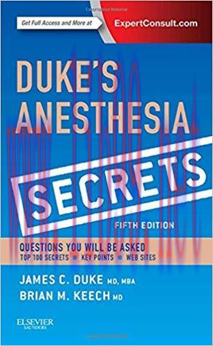 [PDF]Anesthesia Secrets 5e