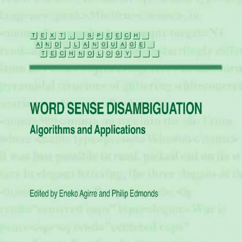 Word Sense Disambiguation_ Algorithms and Applications