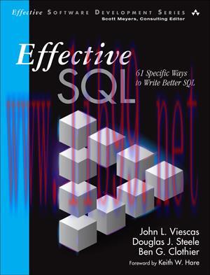 [SAIT-Ebook]Effective SQL