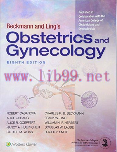 [AME]Beckmann and Ling's Obstetrics and Gynecology, 8ed (ePUB)