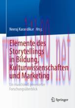 [PDF]Elemente des Storytellings in Bildung, Kulturwissenschaften und Marketing: Ein maschinell ...
