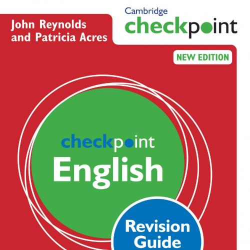 Cambridge Checkpoint English Revision Guide for the Cambridge Secondary 1 Test