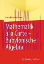 [PDF]Mathematik à la Carte – Babylonische Algebra