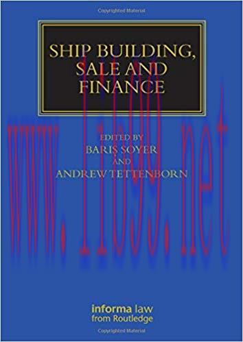 [PDF]Ship Building, Sale and Finance [Barıs Soyer]