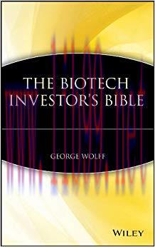 (PDF)The Biotech Investor’s Bible 1st Edition