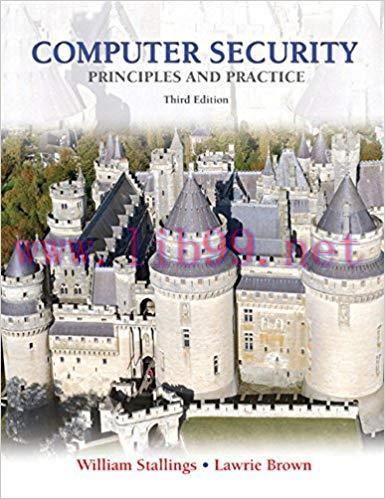 Computer Security: Principles and Practice 3rd Edition,