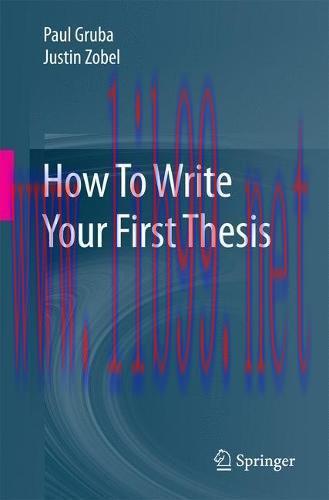 [FOX-Ebook]How To Write Your First Thesis