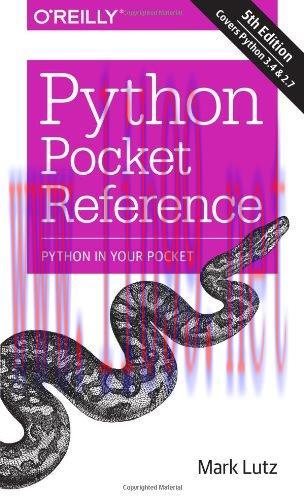 [FOX-Ebook]Python Pocket Reference, 5th Edition