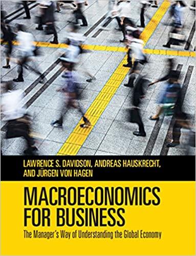 Macroeconomics for Business The Manager’s Way of Understanding the Global Economy