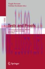 [PDF]Tests and Proofs: 17th International Conference, TAP 2023, Leicester, UK, July 18–19, 2023...