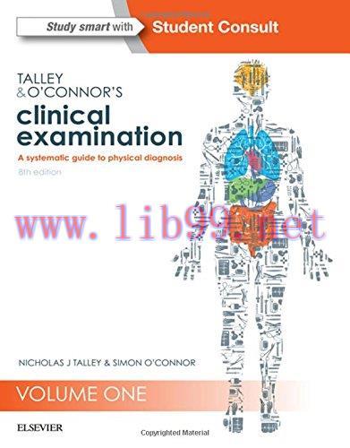 [AME]Talley and O’Connor’s Clinical Examination 2 Volume set, 2ed (PDF)