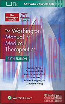 [AME]The Washington Manual of Medical Therapeutics, 36th Edition (Original PDF)