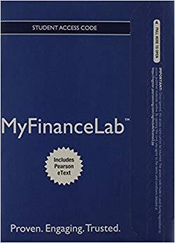 (PDF)NEW MyFinanceLab™ with Pearson eText — Instant Access — for Principles of Managerial Finan...