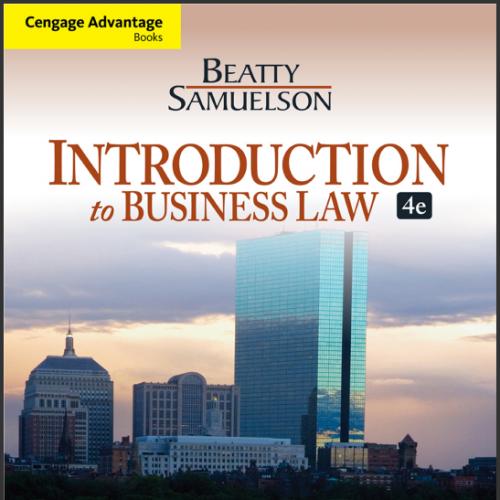 (Instructor's Manual) Introduction to Business Law, 4th Edition.zip