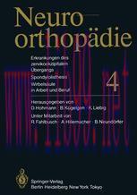 [PDF]Erkrankungen des zervikookzipitalen Übergangs. Spondylolisthesis. Wirbelsäule in Arbeit un...