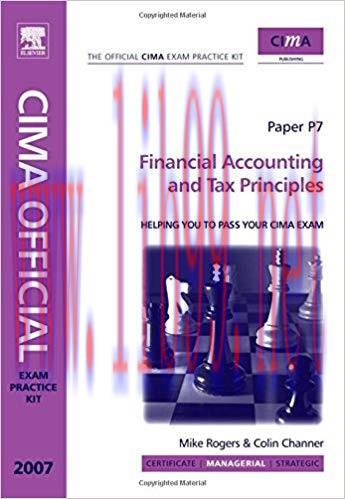 (PDF)CIMA Exam Practice Kit Financial Accounting and Tax Principles: 2007 edition (CIMA Manager...