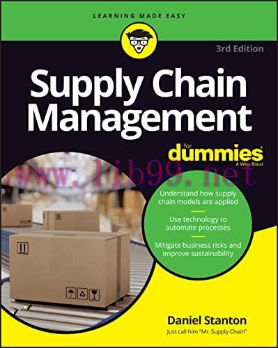 [FOX-Ebook]Supply Chain Management For Dummies, 3rd Edition