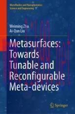 [PDF]Metasurfaces: Towards Tunable and Reconfigurable Meta-devices