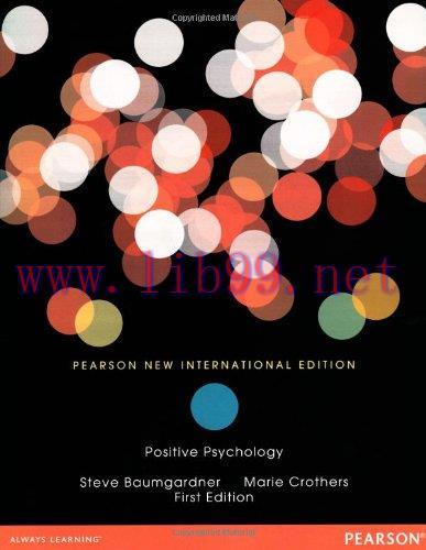 [FOX-Ebook]Positive Psychology: Pearson New International Edition