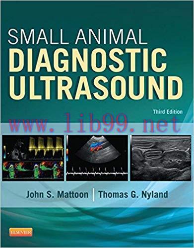 (PDF)Small Animal Diagnostic Ultrasound – E-Book 3rd Edition