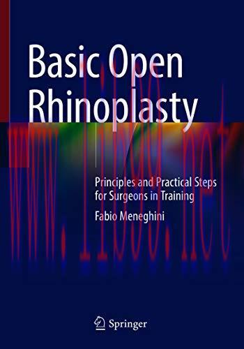 [AME]Basic Open Rhinoplasty: Principles and Practical Steps for Surgeons in Training (Original ...