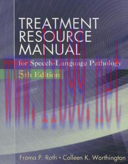 [AME]Treatment Resource Manual for Speech Language Pathology, 5th Edition