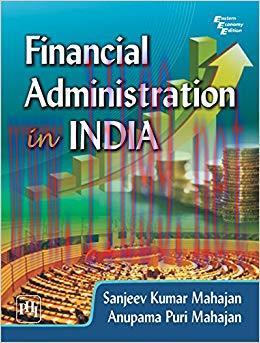 (PDF)FINANCIAL ADMINISTRATION IN INDIA 1st Edition