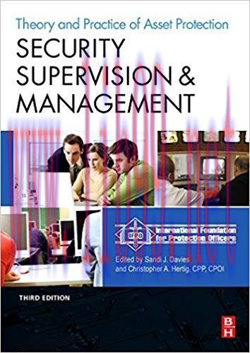 (PDF)Security Supervision and Management: The Theory and Practice of Asset Protection 3rd Editi...